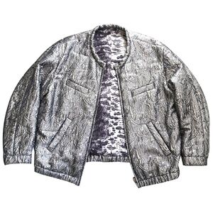 ISABEL MARANT BOMBER SILVER JACKET